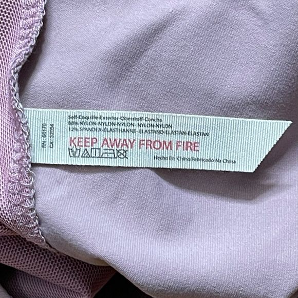 Free People NWT Keep It Going Cutout Bodysuit Women's Pink Size XL Racerback - Picture 9 of 10